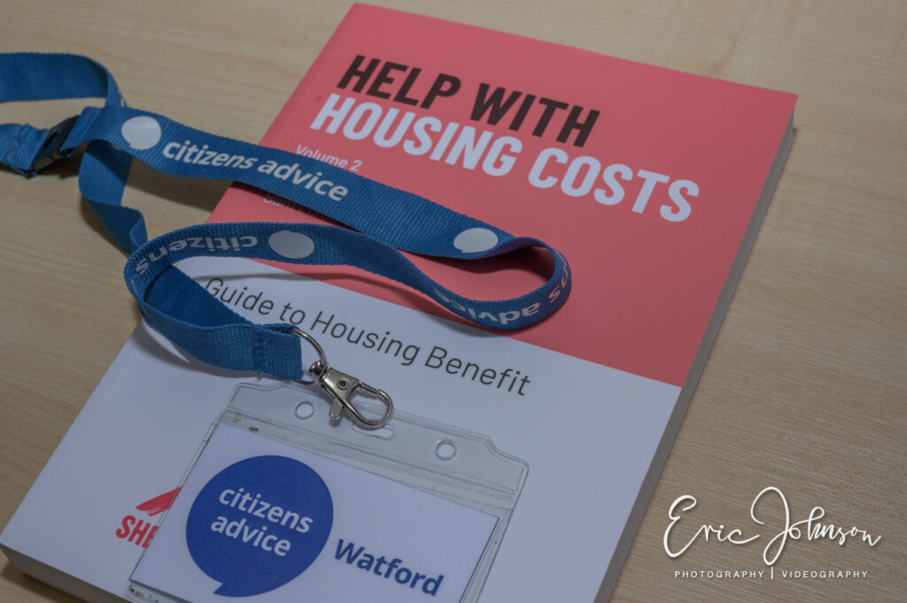Citizens Advice Watford photography